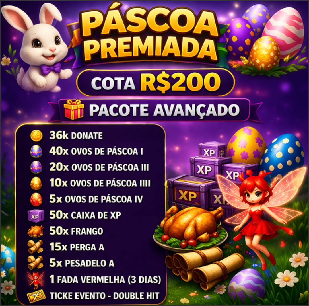 🔴 Pacote PACOA AVANÇADO – R$200
